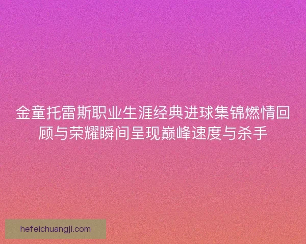 金童托雷斯职业生涯经典进球集锦燃情回顾与荣耀瞬间呈现巅峰速度与杀手