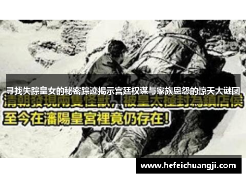 寻找失踪皇女的秘密踪迹揭示宫廷权谋与家族恩怨的惊天大谜团